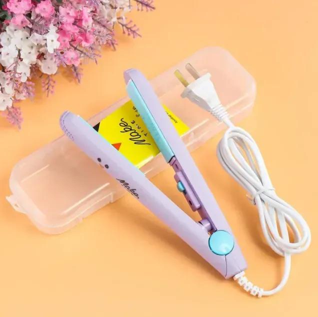 Lightweight and Portable Mini Hair Straightener - 1 Pack with Corded Electric Feature