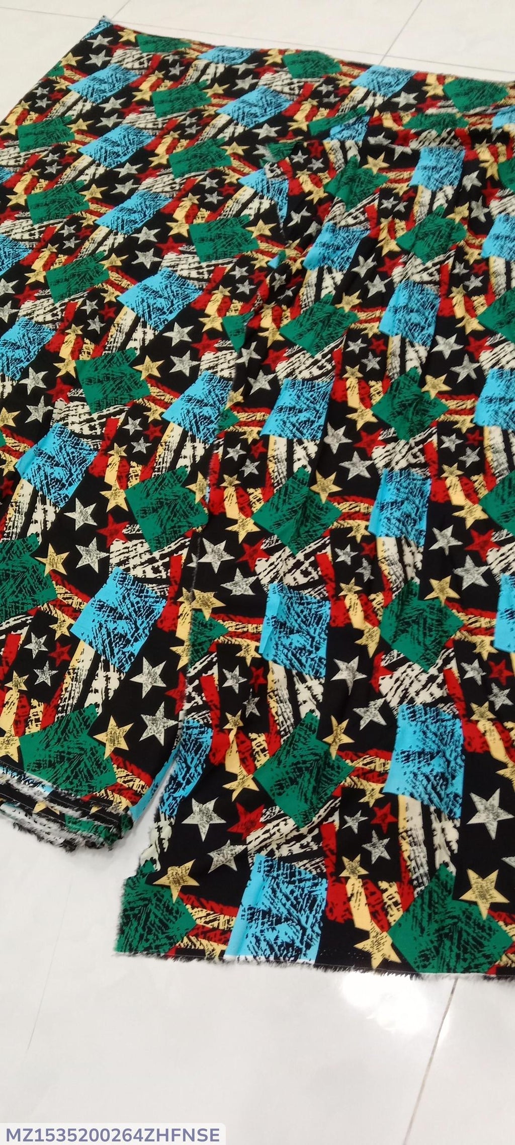 1 Pc Women's Unstitched Digital Print Shirt