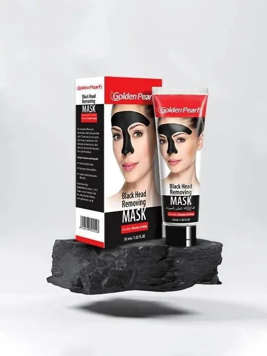 Golden Pearl Blackhead Removing Peel-Off Mask – Deep Cleansing Charcoal Mask