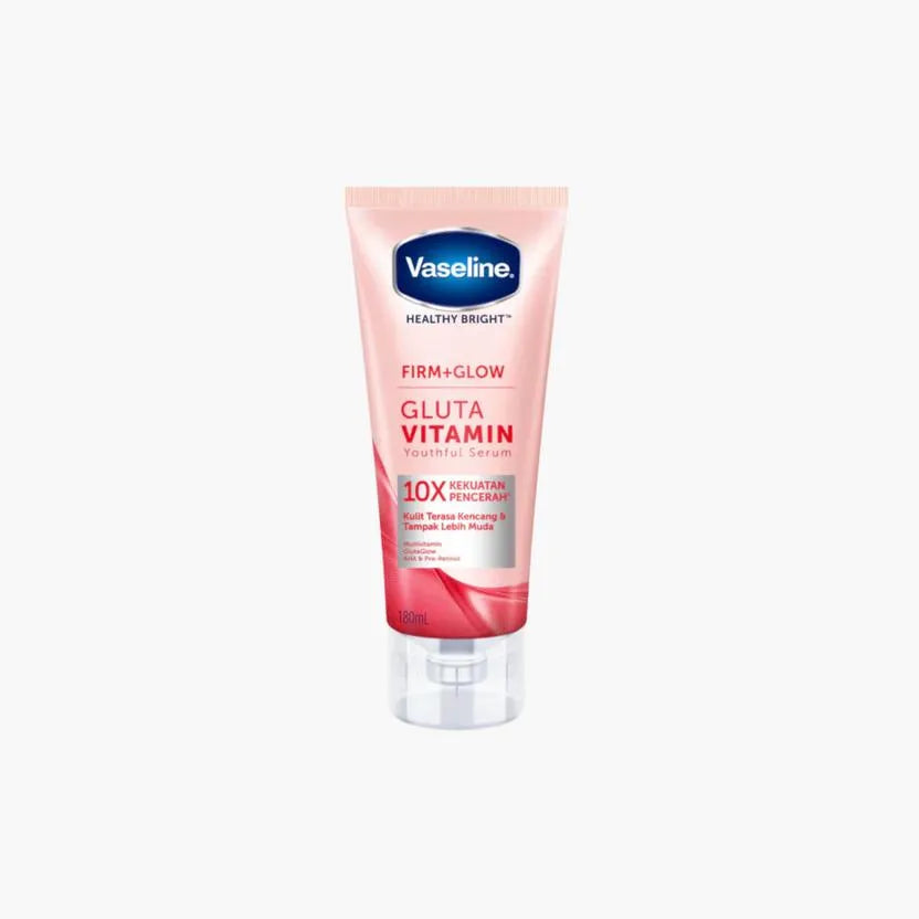 Vaseline Healthy Bright Firm Glow Gluta Vitamin Youthful Body Serum -180ml