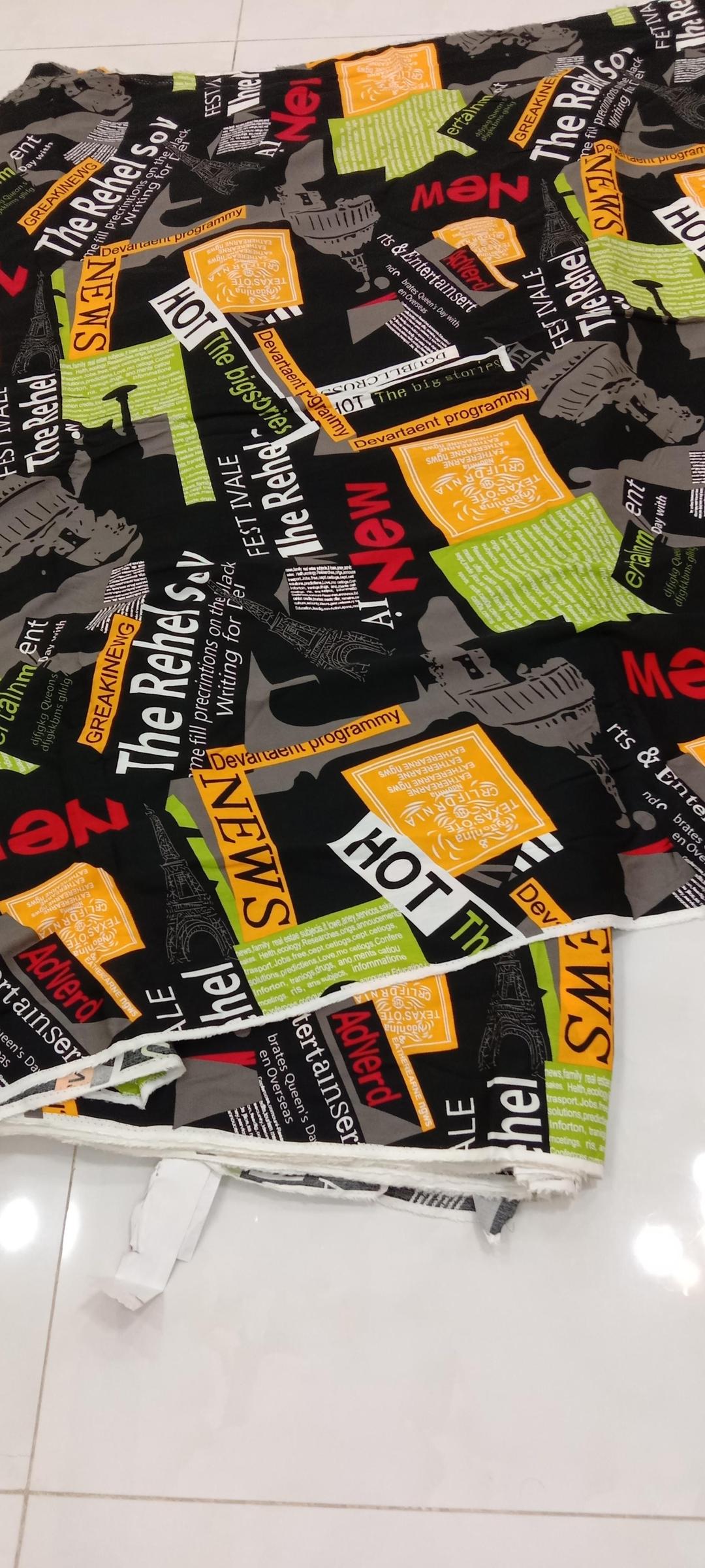 1 Pc Women's Unstitched Digital Print Shirt