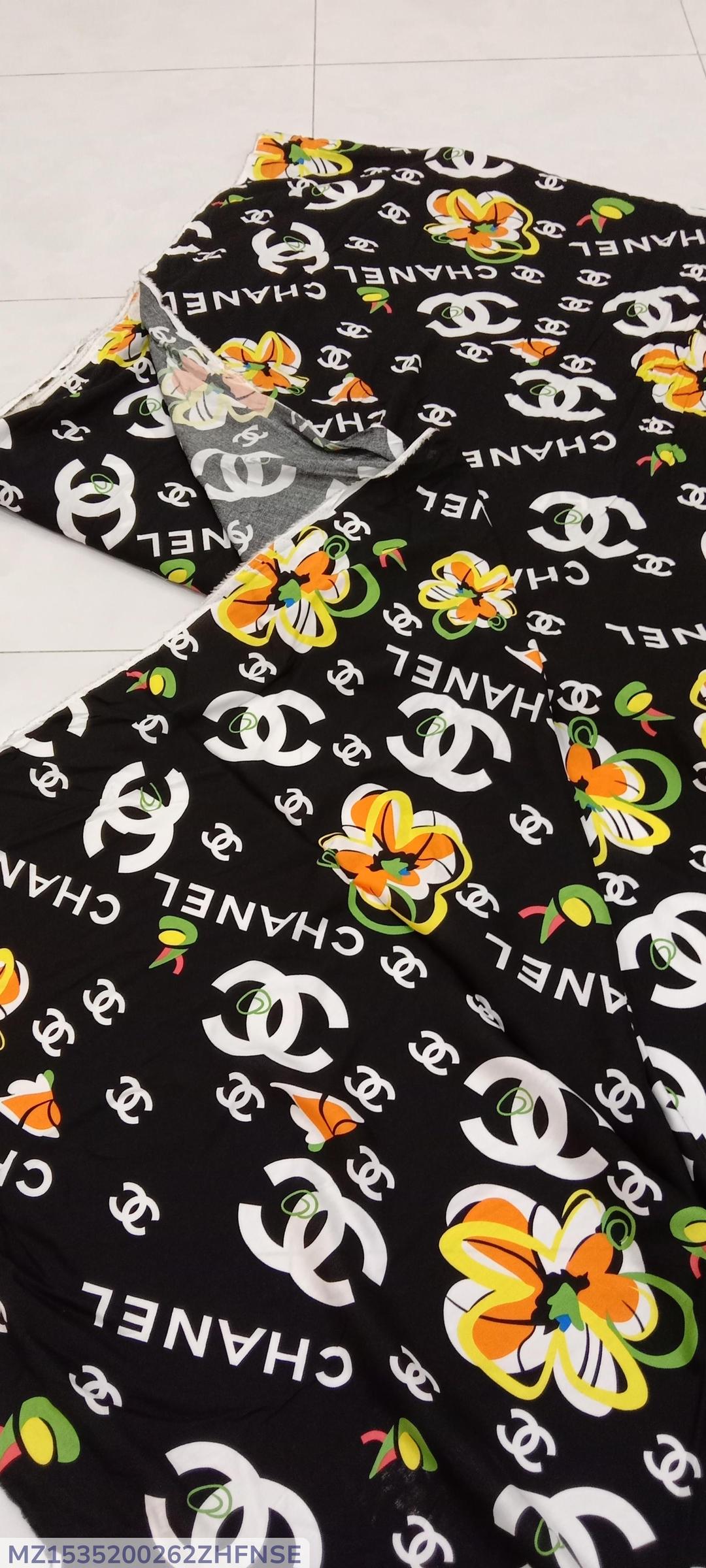 1 Pc Women's Unstitched Digital Print Shirt